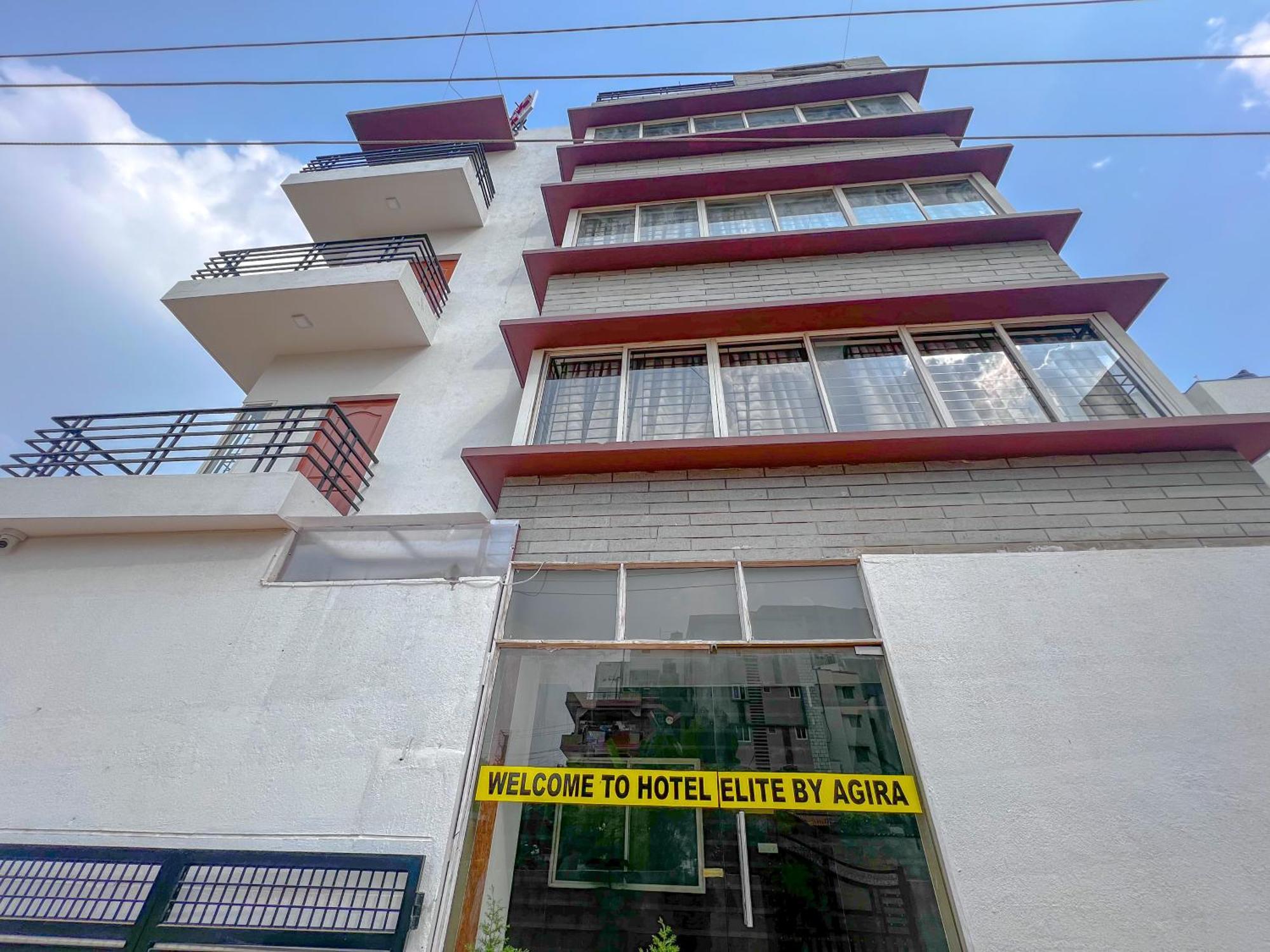 Hotel Elite By Agira Hotels-Free Airport Pickup Or Drop Yelahanka Buitenkant foto