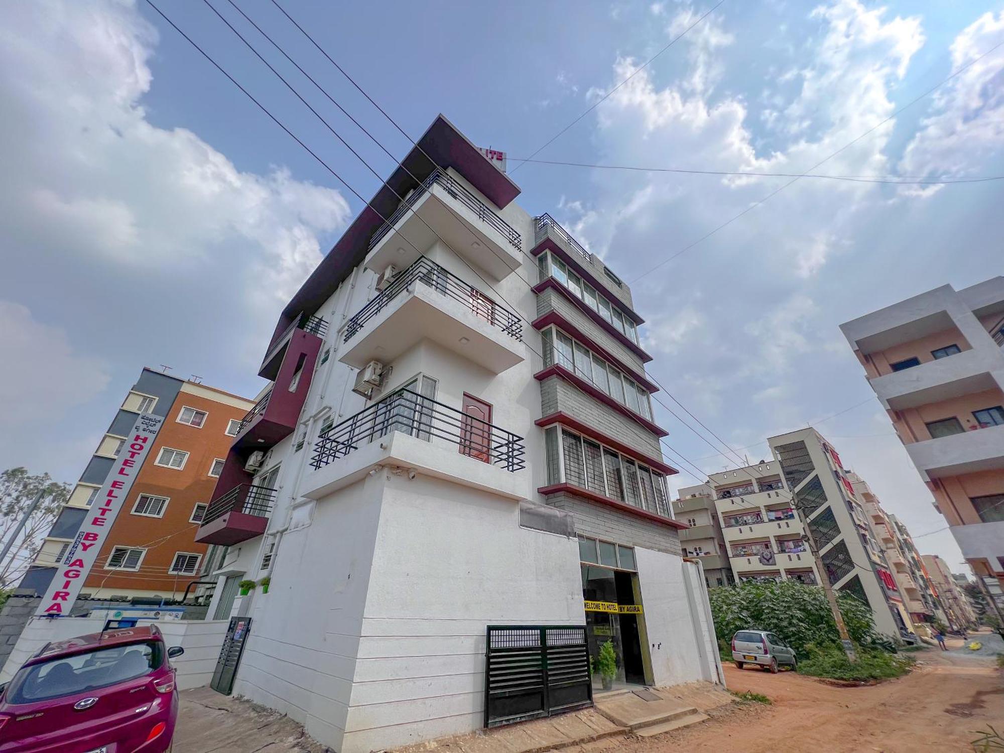 Hotel Elite By Agira Hotels-Free Airport Pickup Or Drop Yelahanka Buitenkant foto
