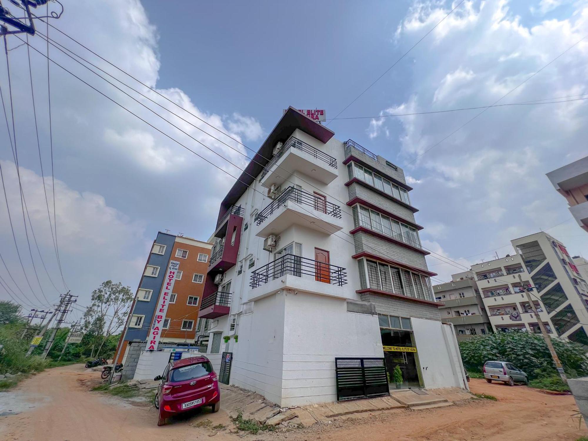 Hotel Elite By Agira Hotels-Free Airport Pickup Or Drop Yelahanka Buitenkant foto